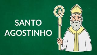 Santo Agostinho resumo  FILOSOFIA [upl. by Brocky]