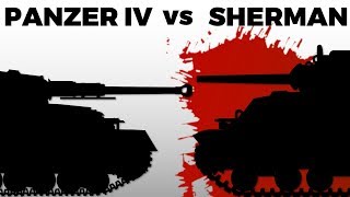 Panzer IV vs Sherman [upl. by Minier139]