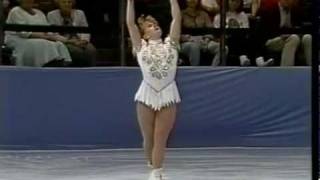 Tonya Harding USA  1991 Skate America Ladies Free Skate [upl. by Wadesworth]