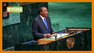 FULL SPEECH President Uhuru Kenyattas address to the UN General Assembly 2019 [upl. by Eatnoed]