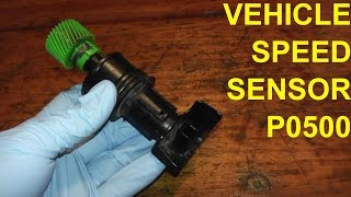 Vehicle Speed Sensor P0500 Replacement [upl. by Renwick]