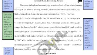 APA example paper [upl. by Nadler]