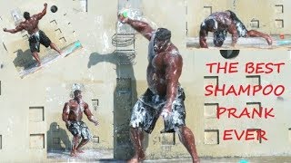 🤣🤣quotTHE MONSTERquot😂 THE BEST SHAMPOO PRANK EVER 2021 [upl. by Crescint]