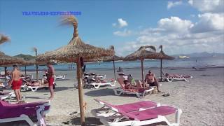 Alcudia Beach  Mallorca Spain  Must See amp Do  Travel Guide [upl. by Dolan]