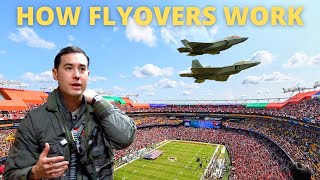 USAF Fighter Pilot on How Flyovers Work [upl. by Cleodel]