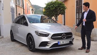 2019 Mercedes B Class  NEW AMG drive Review B200d interior exterior [upl. by Nolahs808]