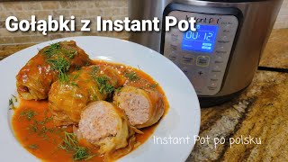 Gołąbki z mięsem i ryżem z Instant Pot jak sparzyć kapustę w IP stuffed cabbage in Instant Pot [upl. by Vladimir]