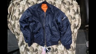 MA1 Flight Jacket many compliments but the worst jacket you will ever love Read for more👇👌👍🤟 [upl. by Eisseb]