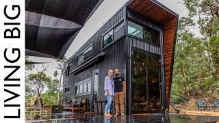 This Ultra Modern Tiny House Will Blow Your Mind [upl. by Harutek]