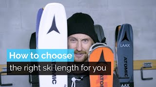 How to Choose the Right Ski Length [upl. by Aniv]