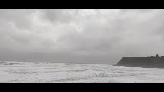 storm arwen north bay scarborough uk [upl. by Gilly]