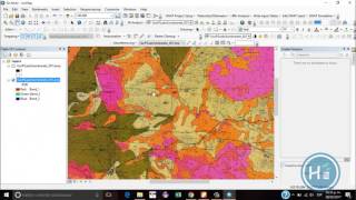 Digitalizar un mapa Con ArcGis Fácil y rápido [upl. by Nosmirc]