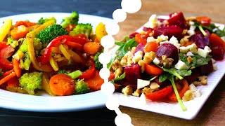 8 Healthy Vegetable Recipes For Weight Loss [upl. by Tija733]