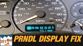 How To Fix PRNDL Odometer Display on GM Trucks [upl. by Klinges108]