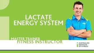 Lactate Energy System [upl. by Lauzon110]