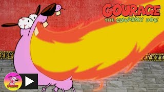 Courage The Cowardly Dog  Fire Breathing  Cartoon Network [upl. by Adaliah]