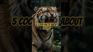 5 cool FACTS about tigers in the wild [upl. by Atnuahc]