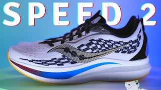 Saucony Endorphin Speed 2 Full Review  Affordable Marathon Racing Shoe 2021 [upl. by Mignonne]