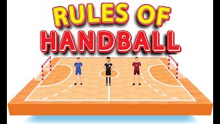 Rules of Handball  HANDBALL Rules  How to Play HandBall [upl. by Phionna]