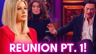 Part 1  Vanderpump Rules S10 Reunion Recap  Ft DaveNealComedian vanderpumprules [upl. by Eyahc]