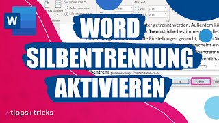 Word Silbentrennung aktivieren [upl. by Oderf]