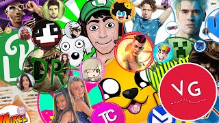 Los Youtubers en Español Más Vistos de la Historia [upl. by Dyraj]