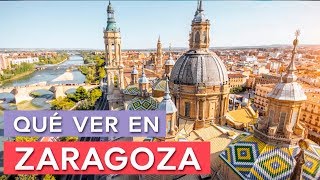 Qué ver en Zaragoza 🇪🇸  10 Lugares imprescindibles [upl. by Ynattyrb]