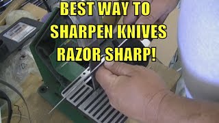 BEST WAY to Sharpen Any Knife RAZOR SHARP [upl. by Gnouhp]