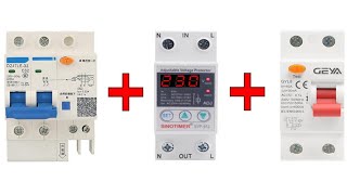 تركيب جهاز الحماية من إرتفاع وانخفاض التوتر حماية المنزل Tableau électrique Protecteur de tension [upl. by Ravel236]