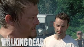 Rick and Daryl Fight Over Abandoning Merle  The Walking Dead [upl. by Lucinda]