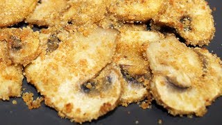 FUNGHI CHAMPIGNON GRATINATI AL FORNO  FoodVlogger [upl. by Guillaume]