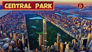 CENTRAL PARK Summer Drone Video [upl. by Lejeune830]