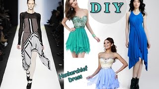 DIY handkerchief skirt [upl. by Anilesor48]