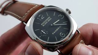 Panerai Radiomir Black Seal PAM 183 HSeries Watch Review [upl. by Aliehs]