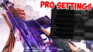 BEST VALORANT Settings for PERFECT Aim FPS Sensitivity Crosshair [upl. by Tiat19]