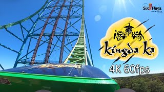 Official Kingda Ka POV 2021  4k 60fps  Six Flags Great Adventure [upl. by Llerreg]