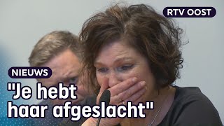 Ouders spreken moordenaar van dochter 27 toe in rechtbank  RTV Oost [upl. by Naam]