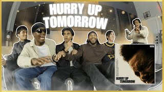 HURRY UP TOMORROW by THE WEEKND│IMAX STUDIO REACTION [upl. by Dnalor173]