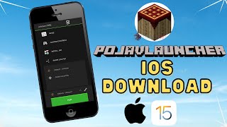 PojavLauncher iOS  How To Download PojavLauncher on iOS [upl. by Yerggoeg]