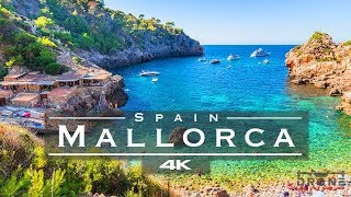 Mallorca Spain 🇪🇸  by drone 4K [upl. by Annora]