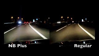 OSRAM Night Breaker Plus vs Regular OSRAM Review Foglights  Headlights [upl. by Ackley326]