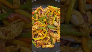 Chicken Fajitas Recipe with Homemade Seasoningshort [upl. by Vi]