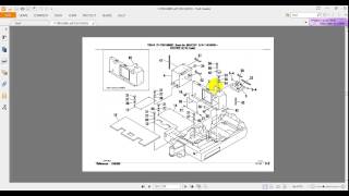 TAKEUCHI EXCAVATOR TB016 Parts Manual 4 [upl. by Anuahsal]