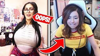 6 Female Streamers Who FORGOT THEY WERE ON LIVE Pokimane Corrina Kopf Alinity [upl. by Sylas702]