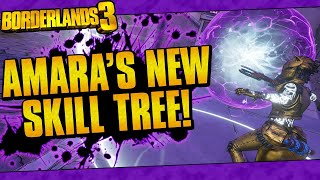 Borderlands 3  Amaras Full 4th Skill Tree Reveal And Showcase Cryo  Melee Mastery [upl. by Profant]