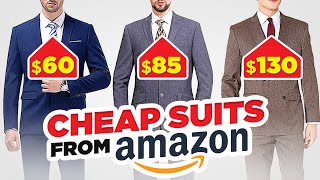 Style Expert Reacts To CHEAP But HIGHLY Rated Amazon Suits [upl. by Acir79]