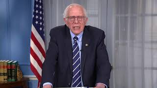 Sen Sanders Responds to Trumps Congressional Address [upl. by Ahsenit]