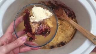 Crockpot Dump Cake [upl. by Nash]