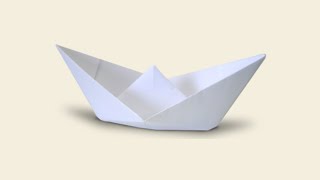 como hacer un barco de papel fácil y rápido [upl. by Glass379]