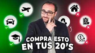 7 COSAS que debes COMPRAR en tus 20s [upl. by Abbotson]